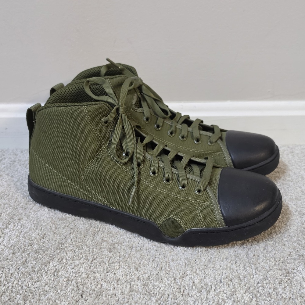 Altama Mens Maritime Assault Mid Boots Olive Drab Sz 12